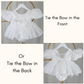 The Iris - Baby Shiny Organza Dress - Light Pink