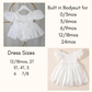The Iris - Baby Shiny Organza Dress - Light Pink