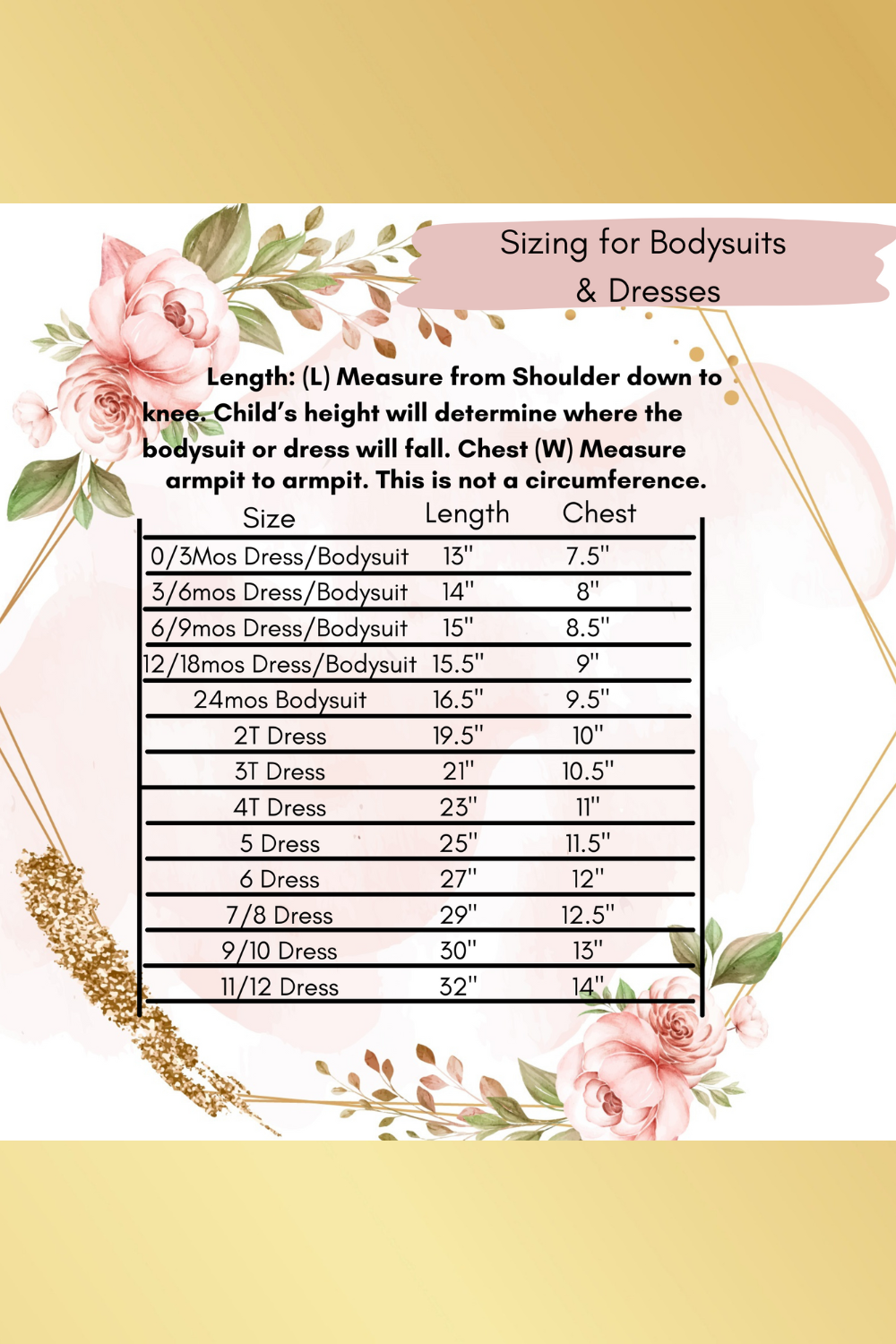 Sizing 