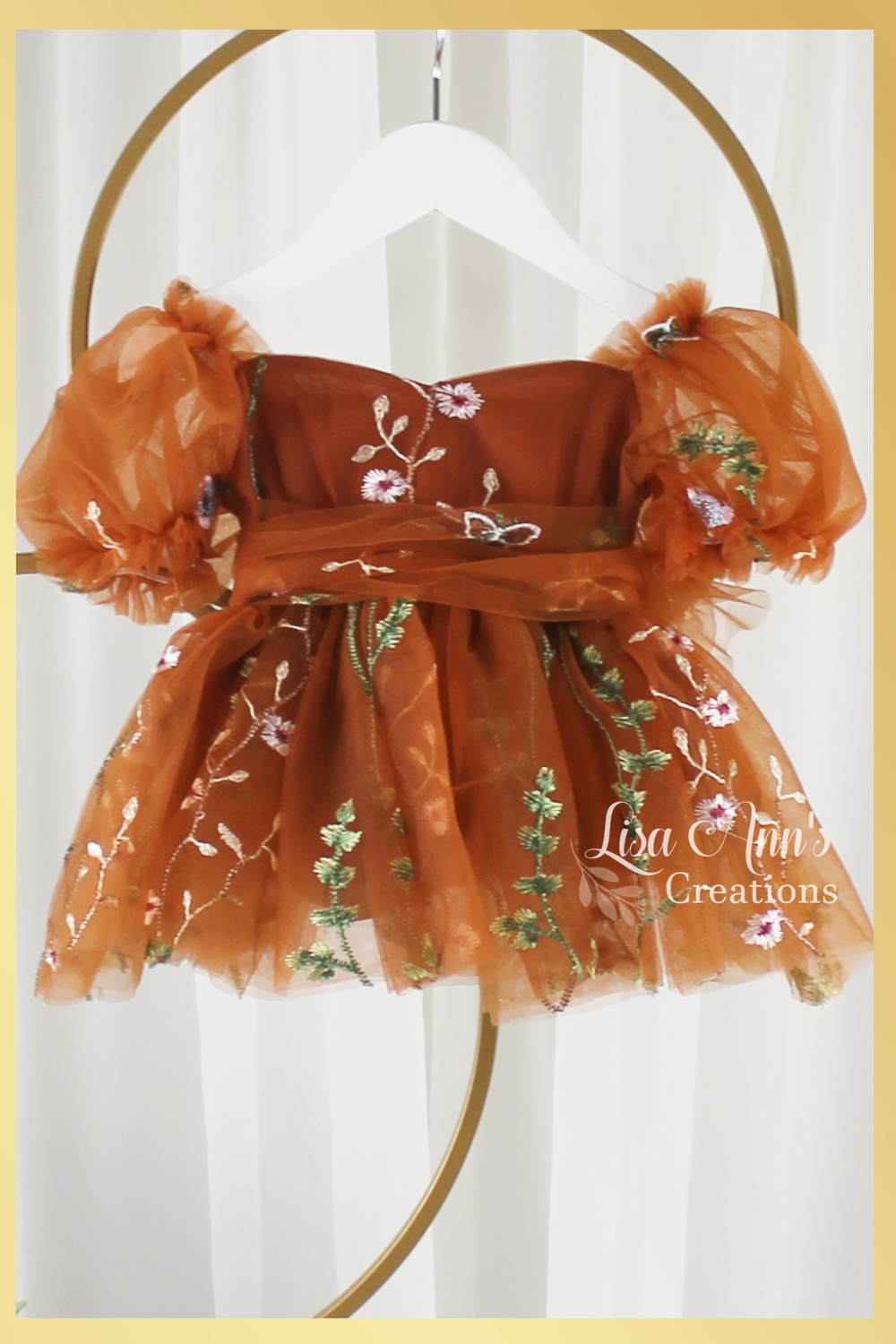 Floral Baby girl dress 