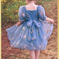 Blue Easter Dress for Girls and baby girls