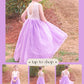 flower girl dresses in lavender