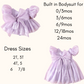 The Iris - Baby Shiny Organza Dress - Fuchsia