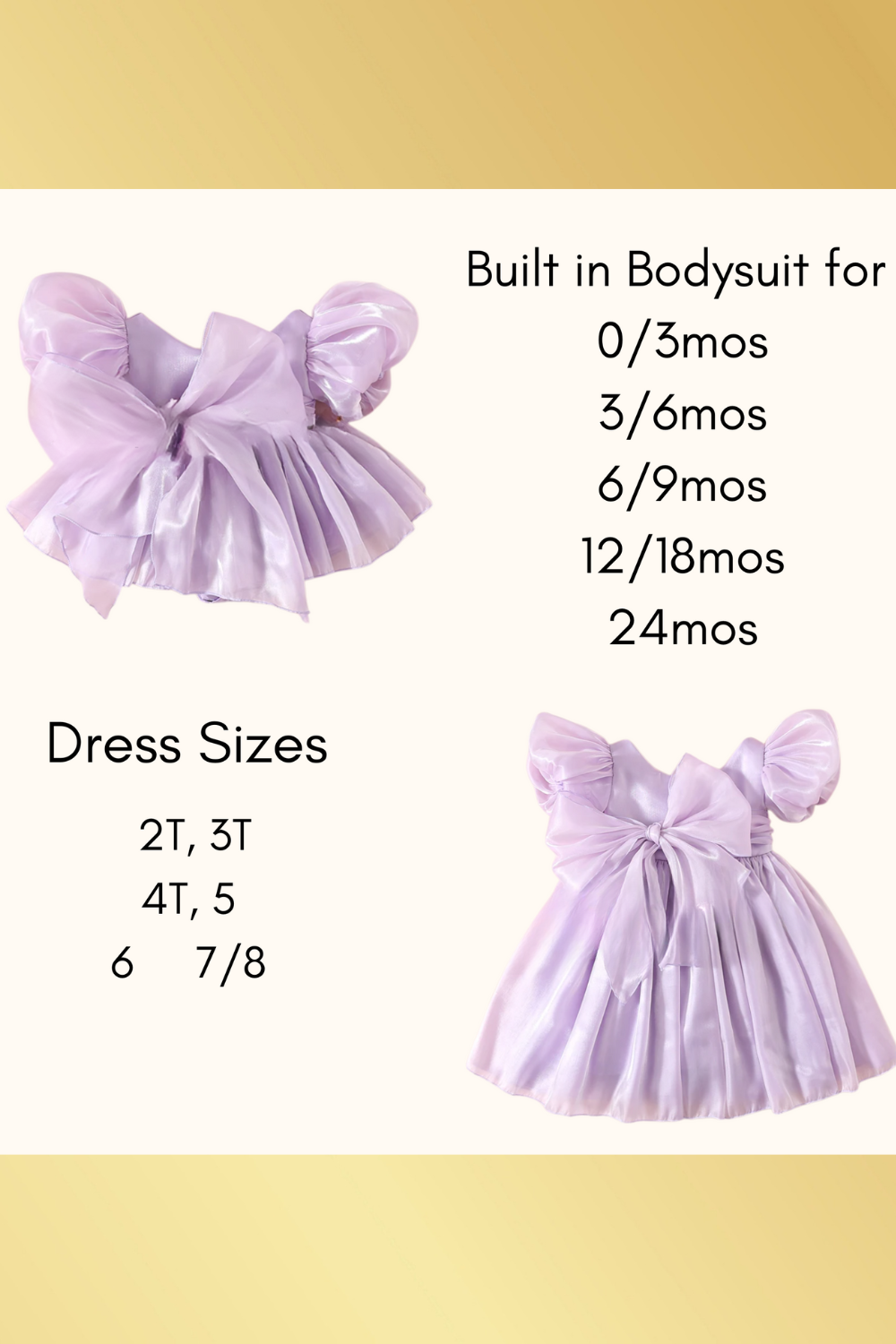 The Iris - Baby Shiny Organza Dress - Fuchsia