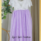 Flower Girl Dress in tulle and lace