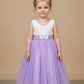 flower girl dress in lavender