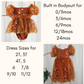 The Fall Wildflower - Baby Floral Dress - White
