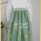 Sage Birthday Party Dress in sage green