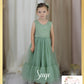The Azalea - Sleeveless - Sage Green Dress