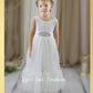 Junior Bridesmaid dress white