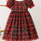 Baby Girl Christmas Dress | Red & Green Plaid