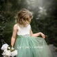 The Peony - Sage Green Dress - Sleeveless