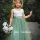 The Peony - Sage Green Dress - Sleeveless