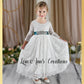 The Marigold - White Lace Dress - Long Sleeve